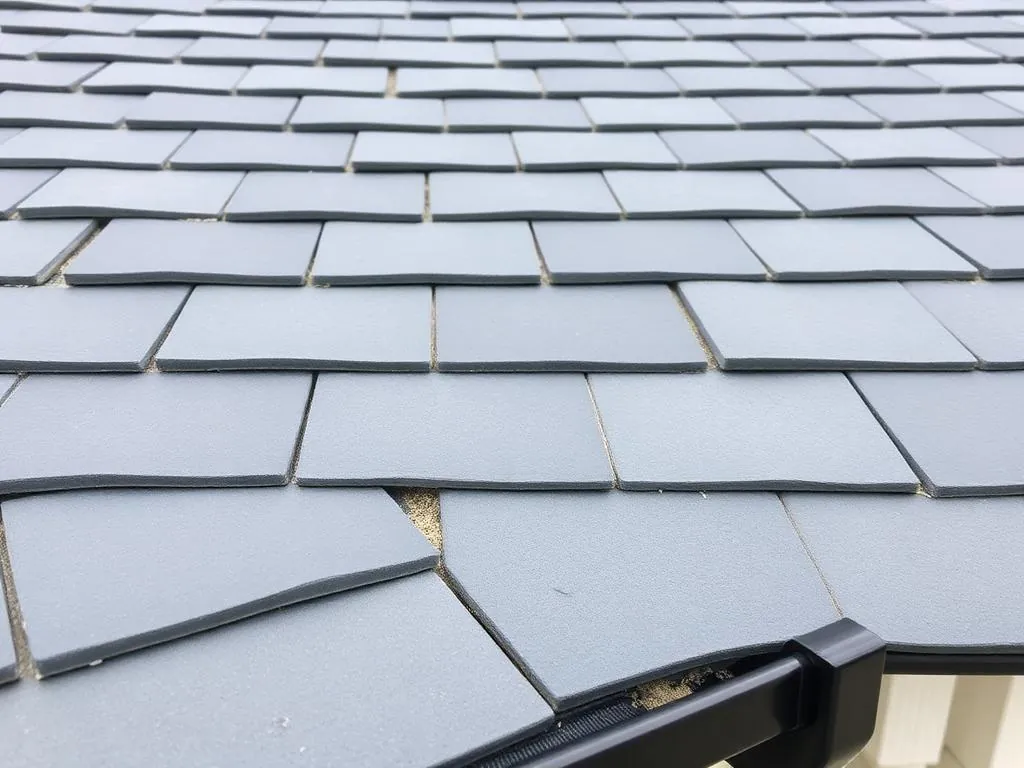 Completed natural slate re-roof with dry ridge system on a Victorian terrace in Bocking, Braintree